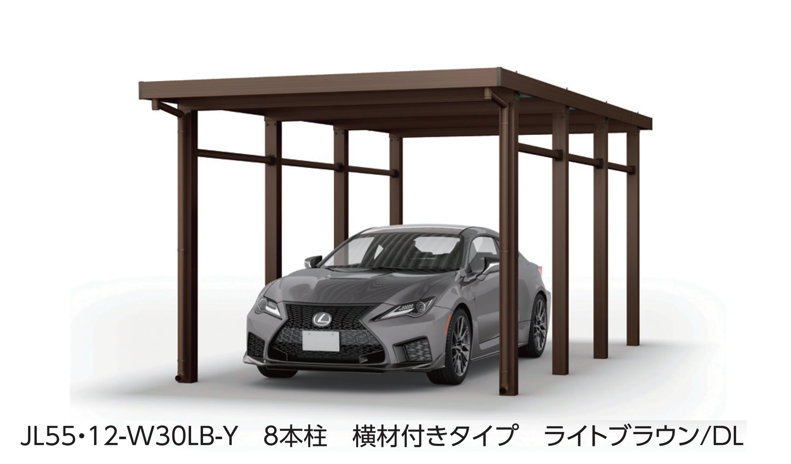 大仙の「SSポートGⅢ 積雪150cm Aタイプ・Bタイプ奥行延長セット/1台用」のサブ画像1