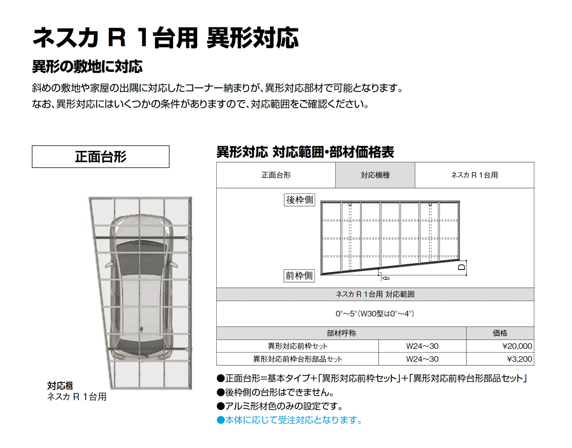 ネスカR 1台用_価格_5