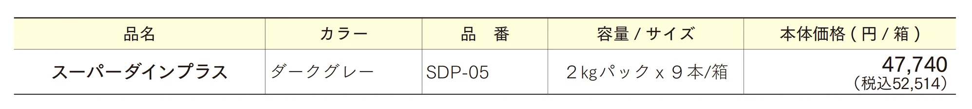 スーパーダインプラス_価格_1