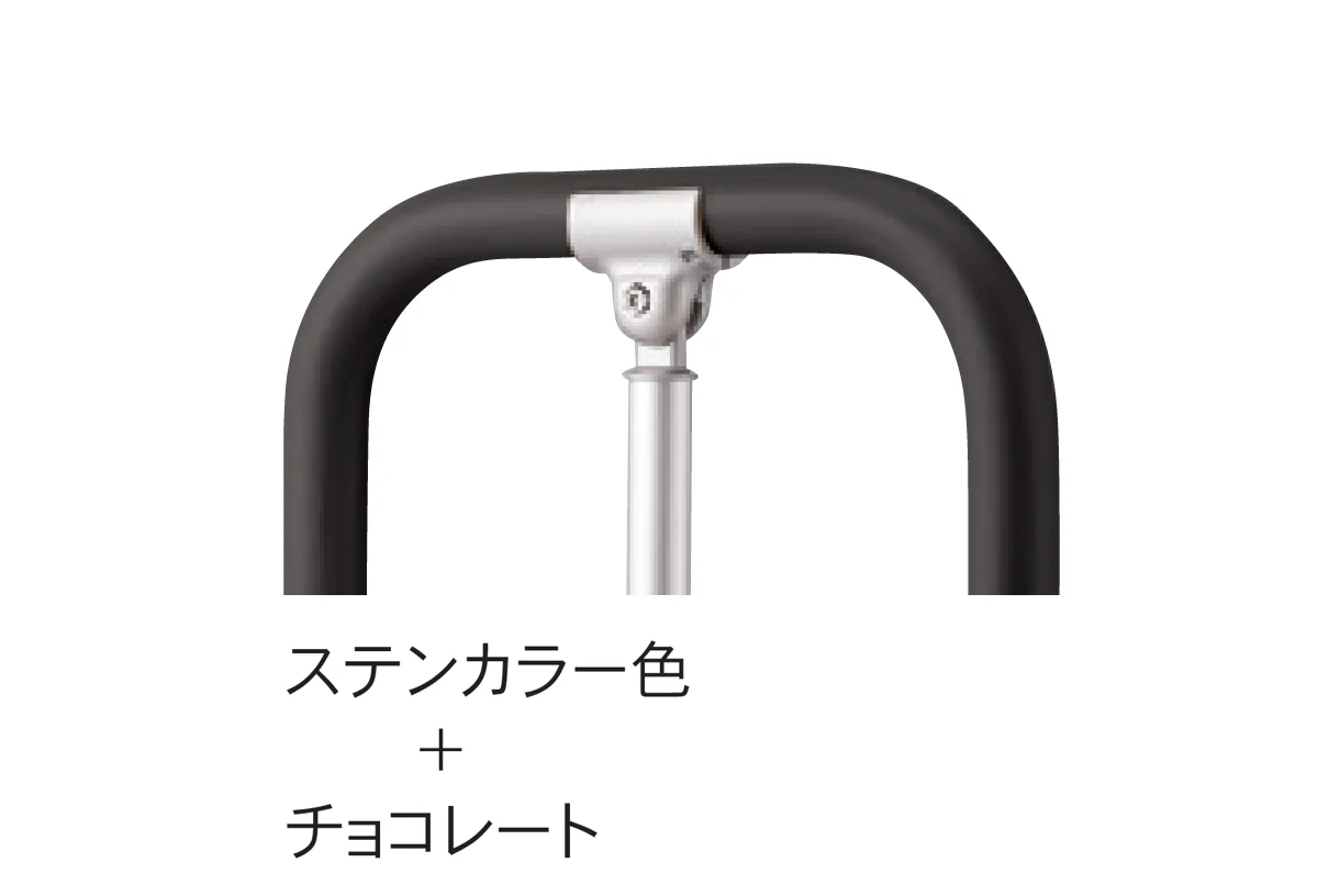 Bullsの「屋外用手すりシリーズ フリーＲレール g型スタンド」のサブ画像7