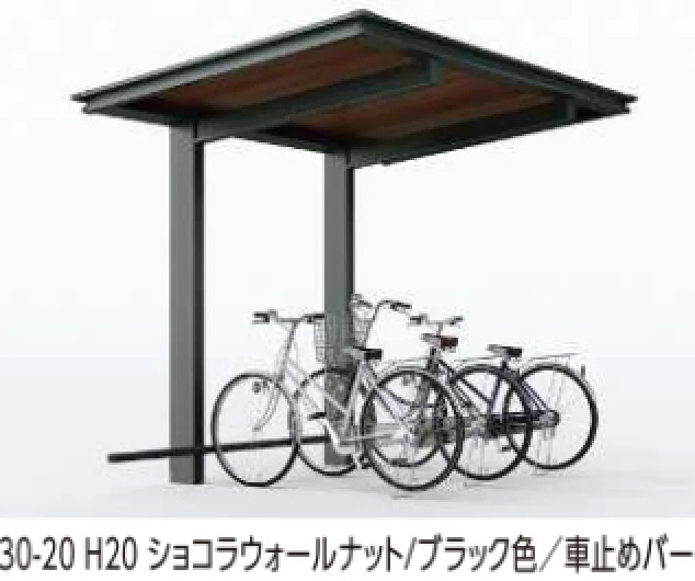YKK APの「ルシアス サイクルポート 750タイプ 単体セット/奥行連結セット【2023年版】」のサブ画像2