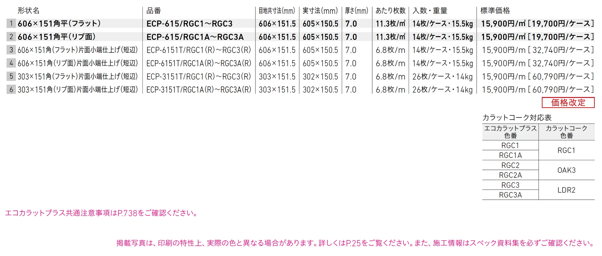 エコカラットプラス ラフセメント_価格_1