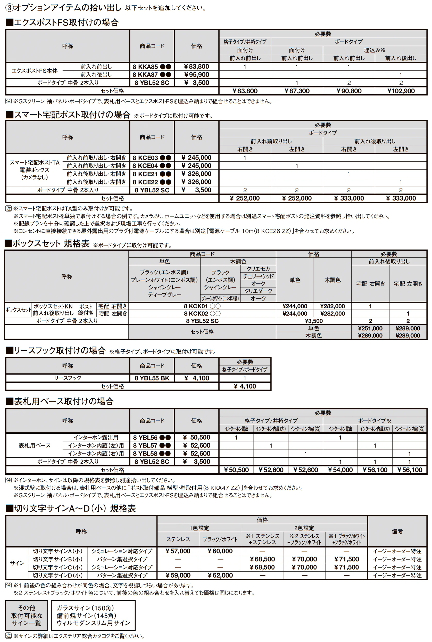 プラスG Gスクリーン 袖パネル_価格_3