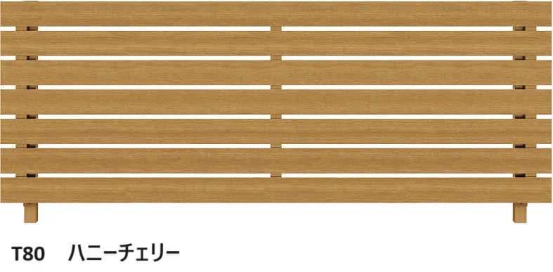 YKK APの「ルシアス フェンスH02型 横板格子【2024年版】」のサブ画像5