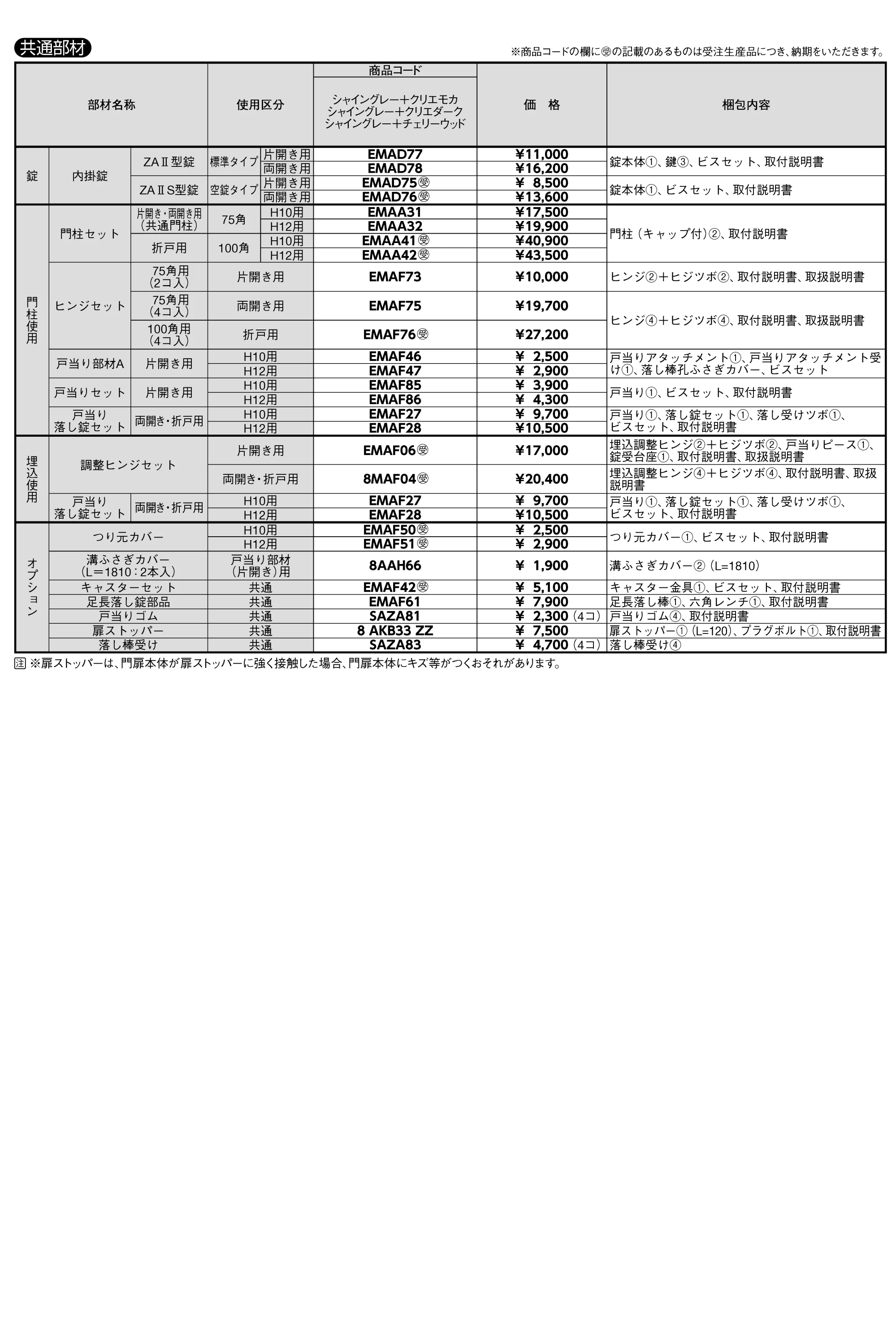 LIXIL 開き門扉AB-051