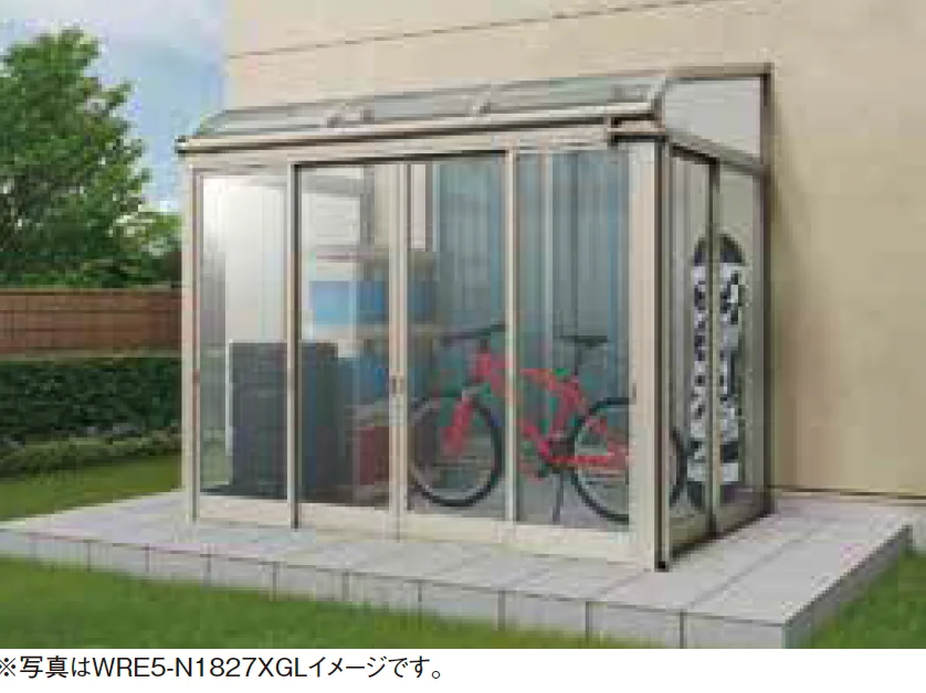 大仙の「ソレイドテラス囲い ノーマルサッシ(ランマなし)【土間仕様】【2025年版】」