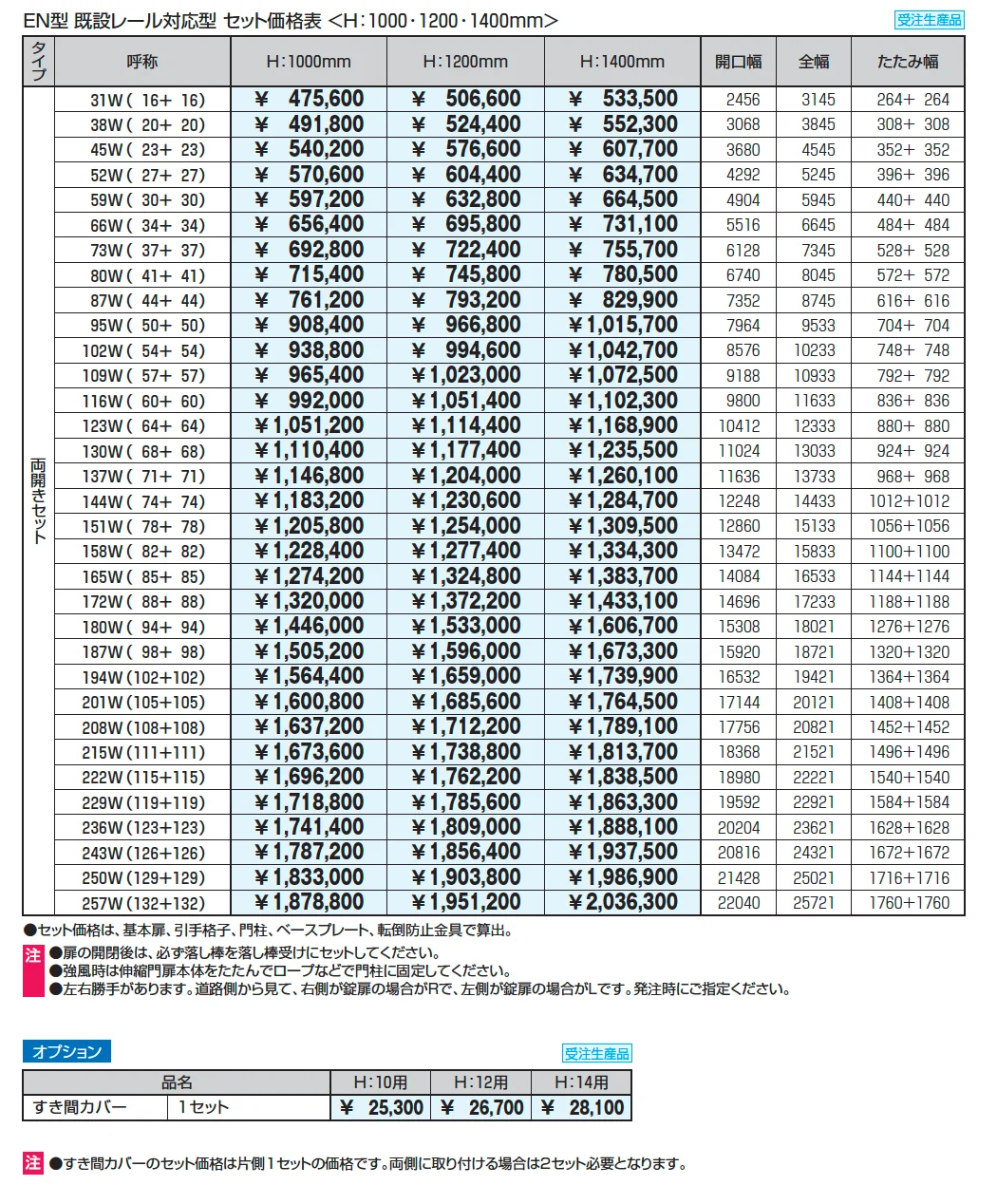 既設レール対応型 アルテンダEN型 レールタイプ【2024年版】_価格_2