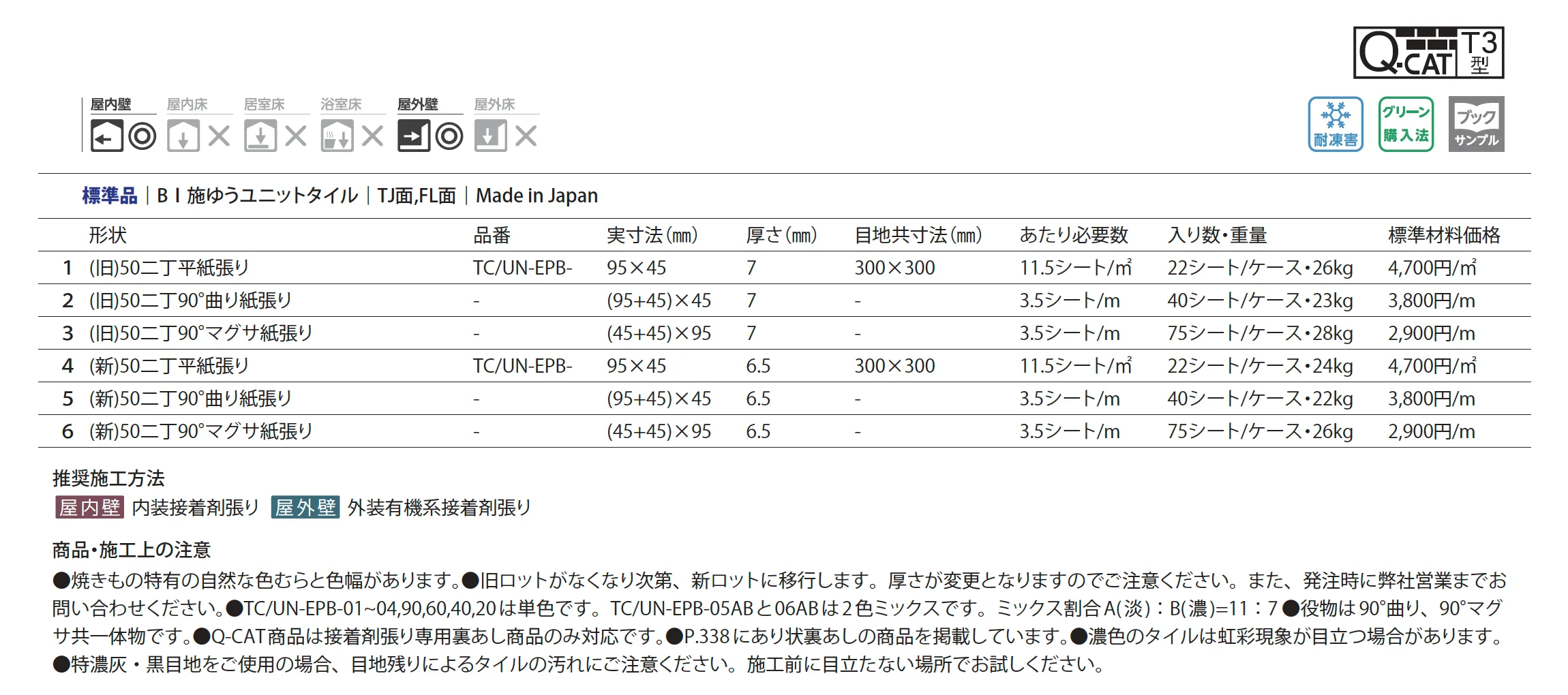 ベエテ (接着剤張り)_価格_1