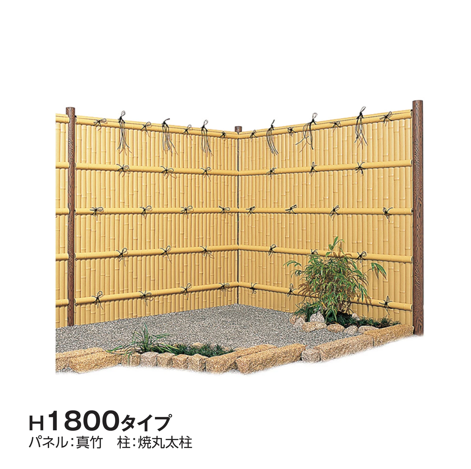 タカショーの「e-バンブー®︎ユニット 建仁寺垣」のサブ画像3
