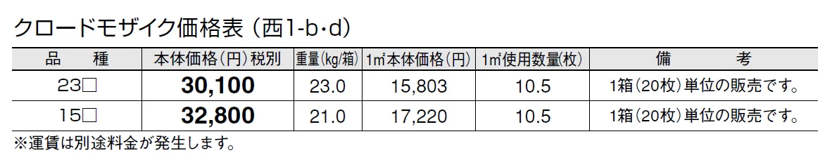 クロードモザイク【2024年版】_価格_4