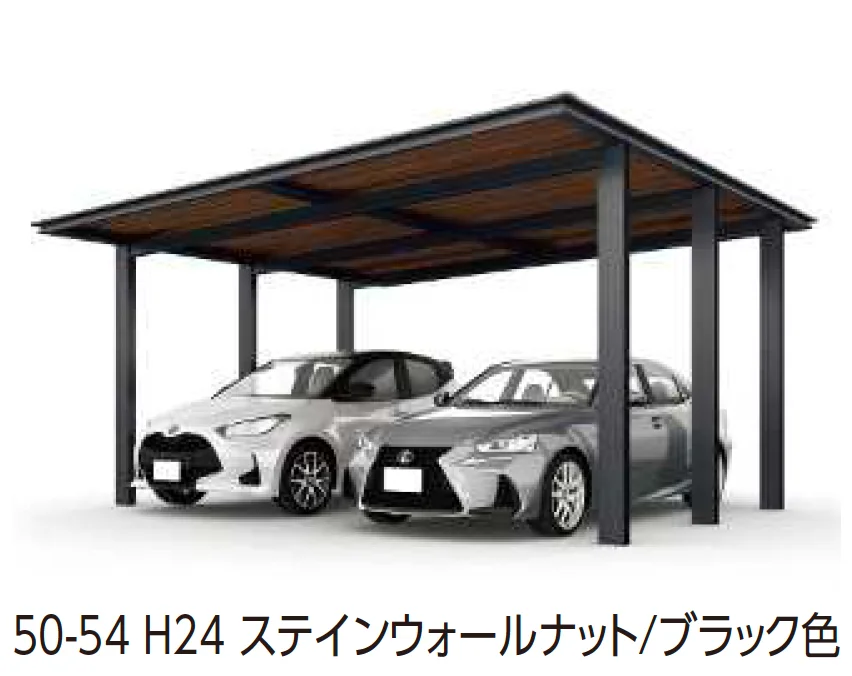 YKK APの「ルシアス カーポート 1500タイプ 2台用 (単体/奥行連結)【2025年版】【廃番】」のサブ画像8
