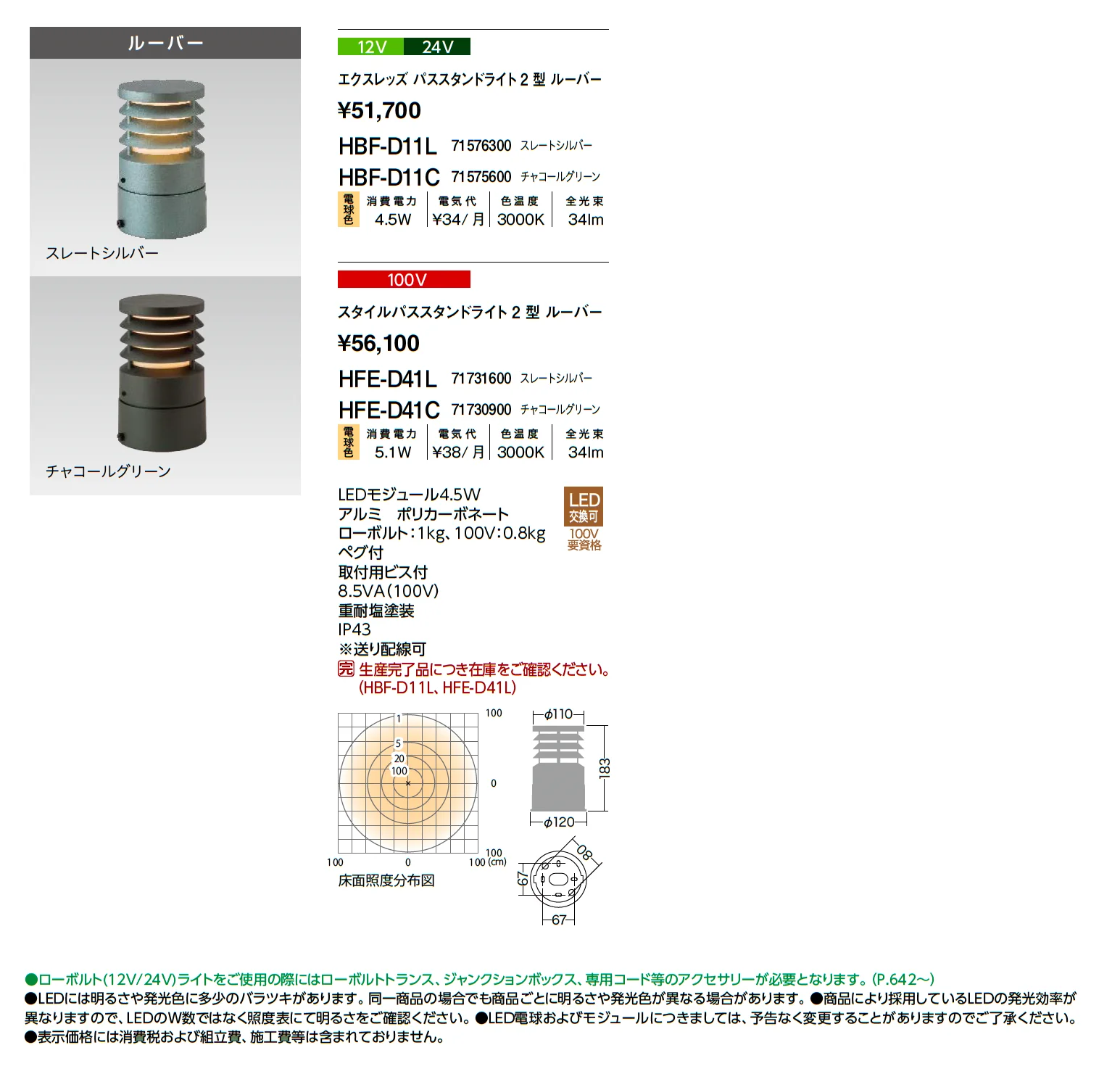 パススタンドライト ルーバー_価格_1