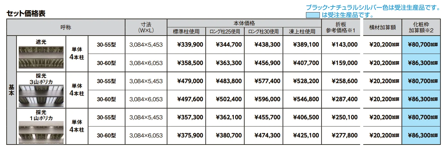 カーポートSW 1500タイプ 1台用【2022年版】_価格_1