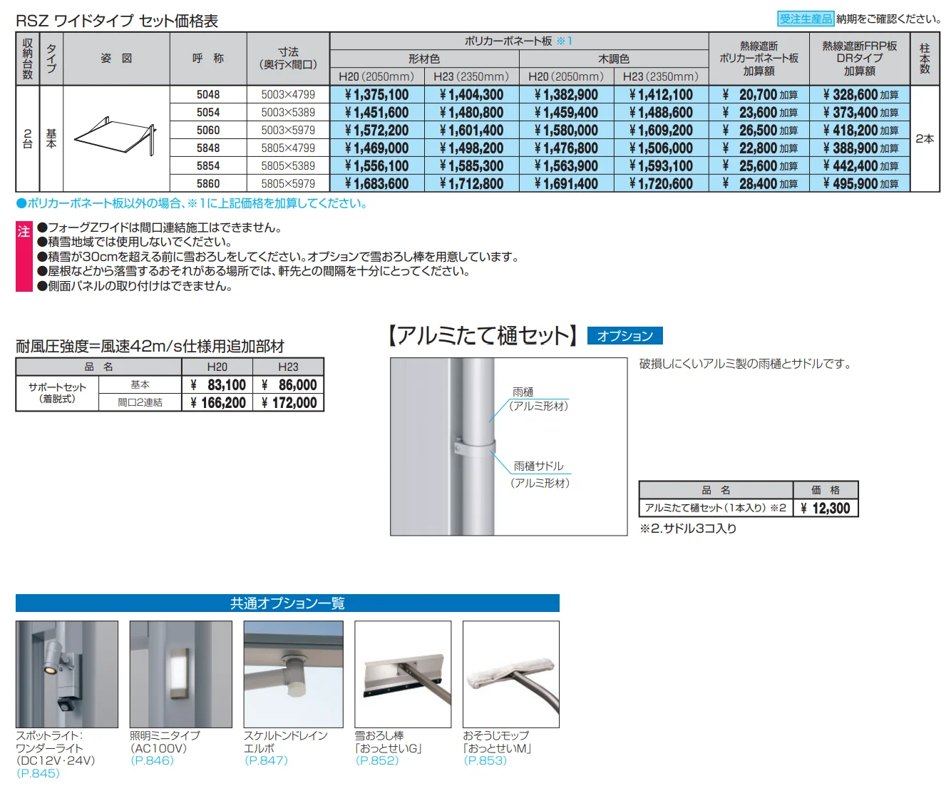 フォーグZワイド／4G Z ワイド（基本）【2022年版】_価格_1