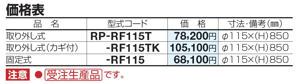 レコポール RF115【2023年版】_価格_1