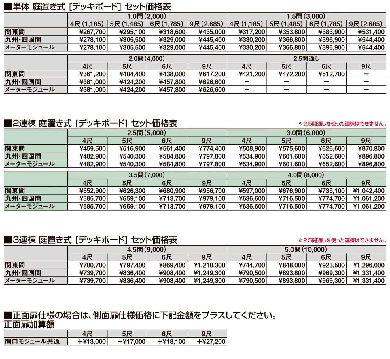 ビューステージ Fスタイル（関東間）【2023年版】_価格_2