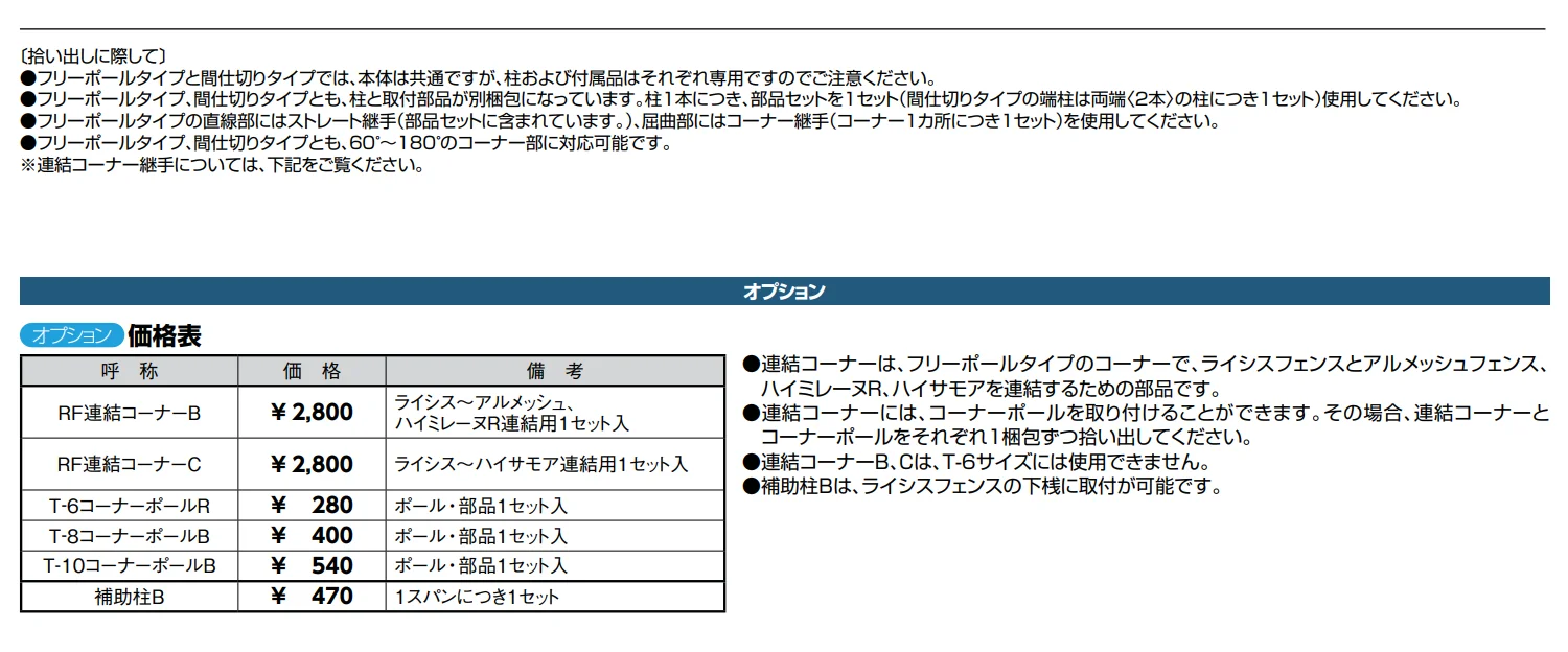 ライシスフェンス 7型【2023年版】_価格_3