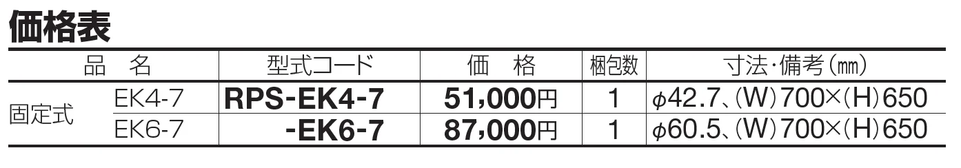 レコポールS EK4-7・6-7【2023年版】_価格_1