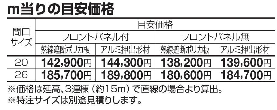 ソリッドルーフALタイプ 600N/㎡【2023年版】_価格_1