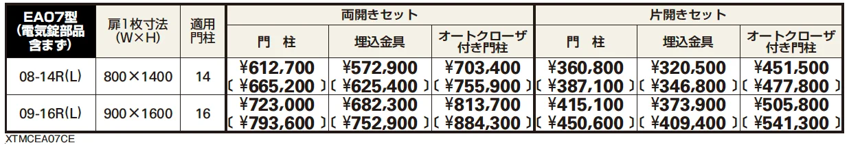 〔ピタットKey システム〕電気錠付 シャローネ 門扉シリーズ EA07型 【2022年版】_価格_1