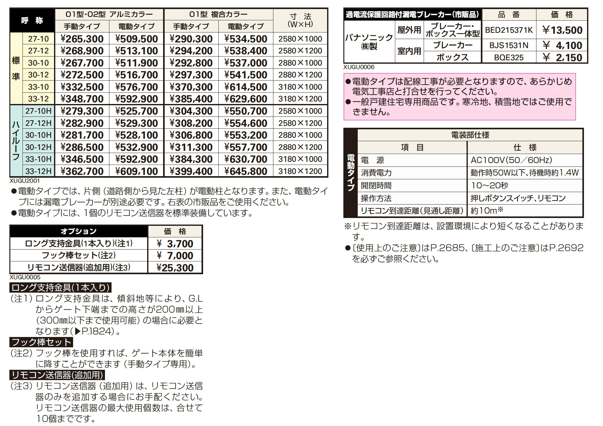 ルシアス アップゲート 01型手動タイプ電動タイプ 【2022年版】_価格_1