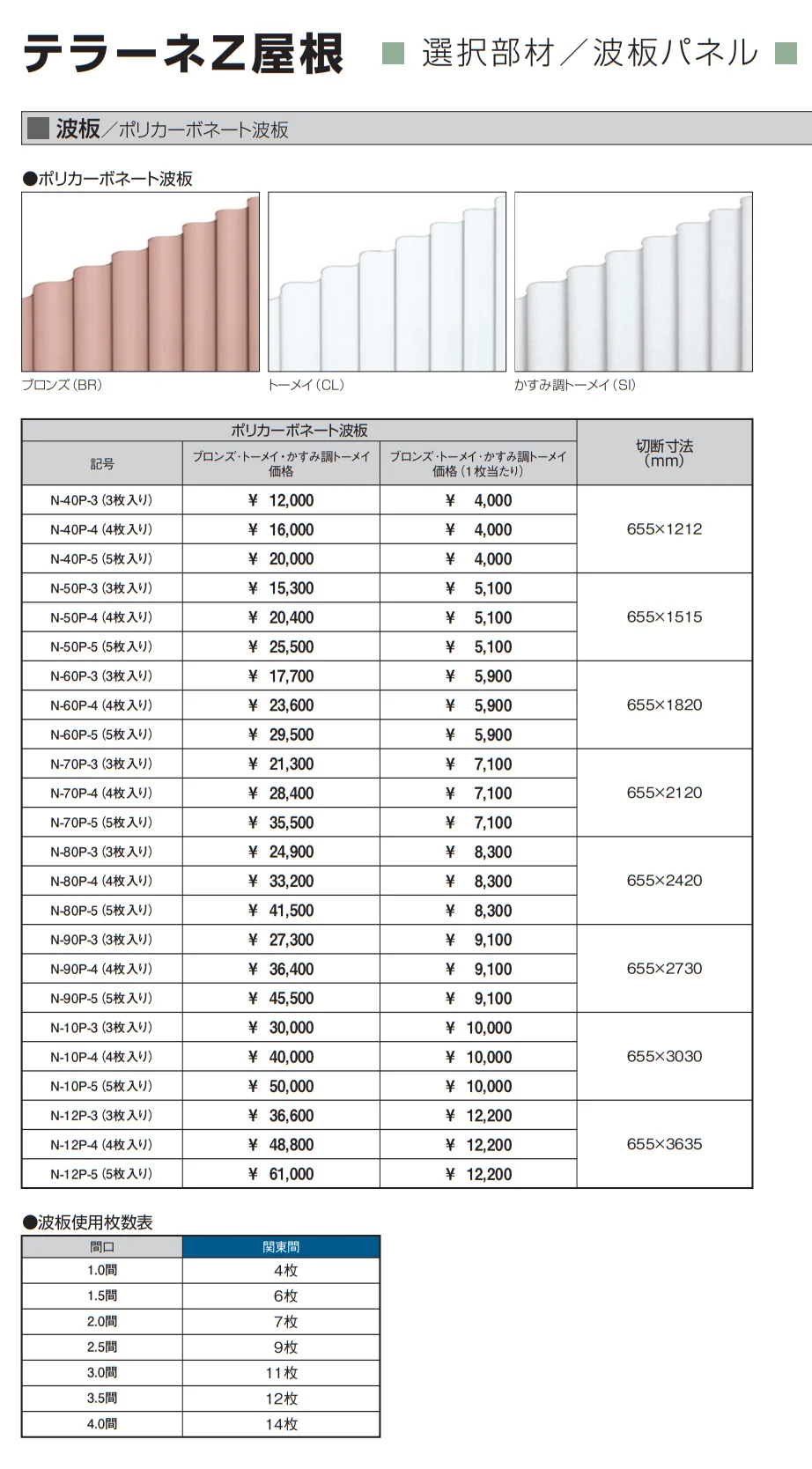 テラーネZ屋根(オルネ 屋根置式用 1500タイプ) 【2022年版】_価格_3