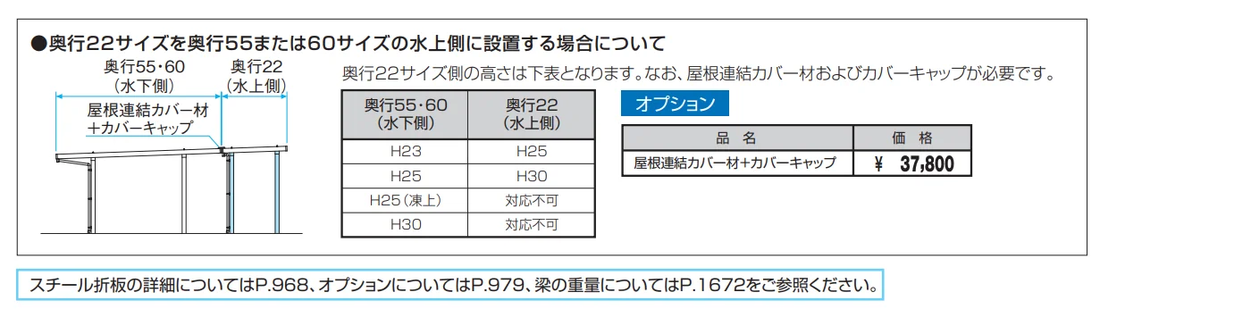 G1-R/ジーワン アール(耐積雪量100cm仕様:基本・奥行延長・間口延長・奥行連結・間口連結)【2022年版】_価格_3