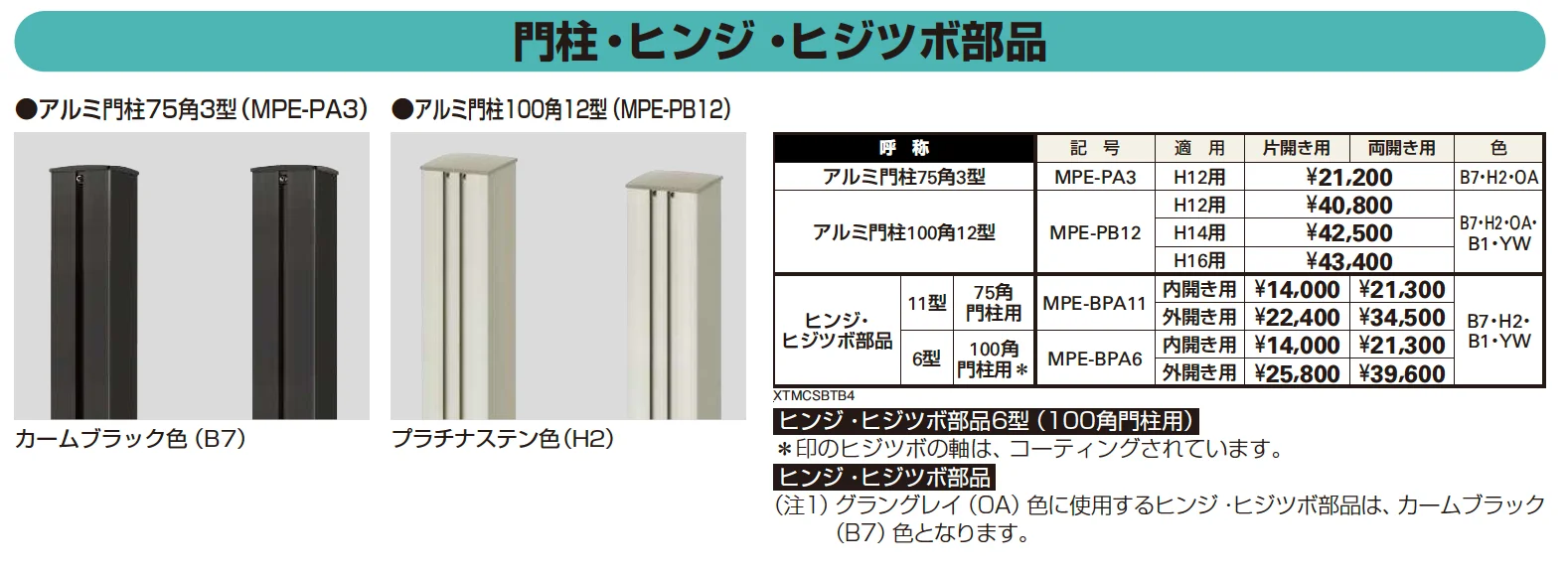 シャローネ 門扉EB03型 【2022年版】_価格_3