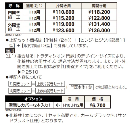 サンドブラスト化粧柱1B型 【2022年版】_価格_1
