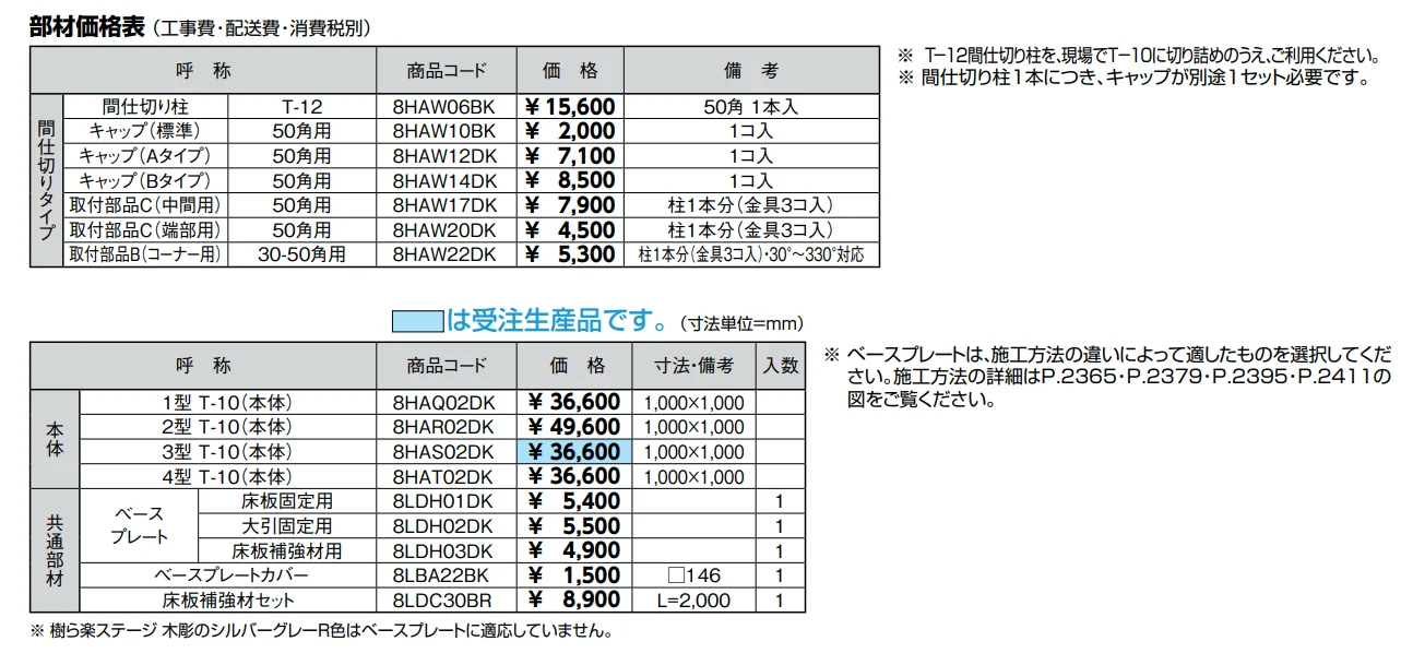 ラフィーネフェンス【2022年版】_価格_1