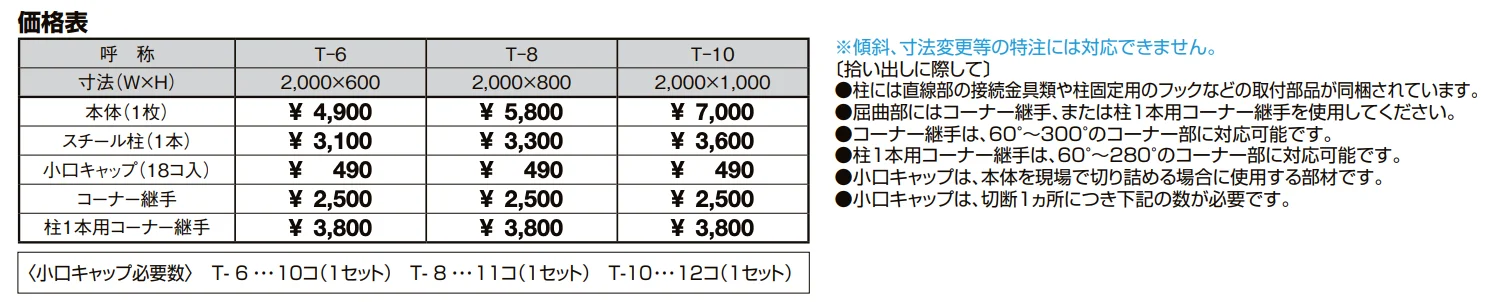ハイグリッドフェンス UF8型【2022年版】_価格_1
