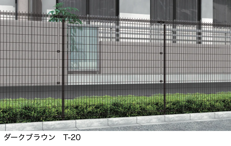 LIXILの「ハイグリッドフェンス 剣先2型 フリーポールタイプ」のサブ画像3
