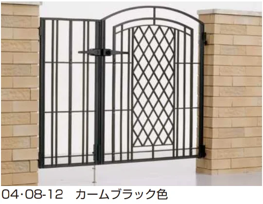 YKK APの「マンション向けポーチ門扉 ラヴェールV 門扉P1型【2023年版】」
