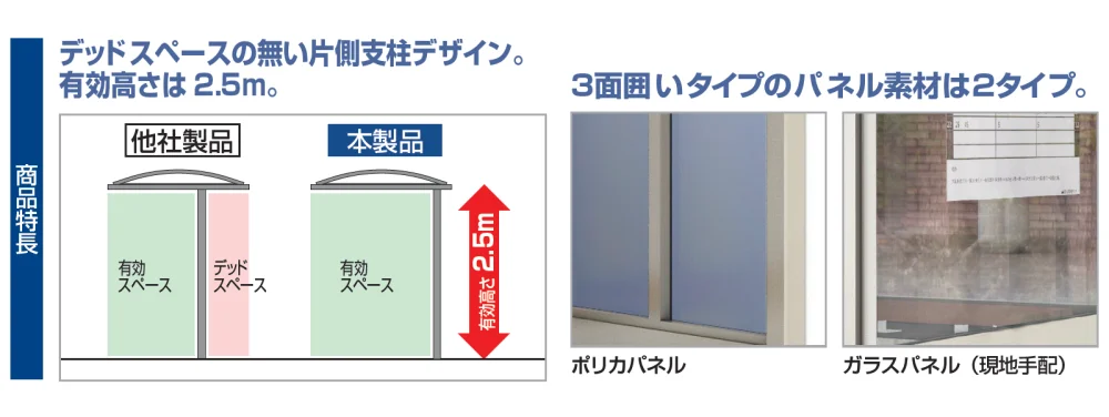 四国化成の「ソリッドルーフA バス停タイプ(オープンタイプ)【2023年版】」のサブ画像2