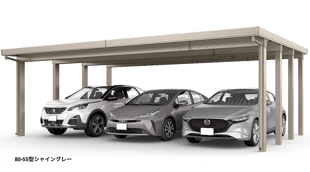 LIXILの「カーポートST 3000タイプ 3台用【2022年版】」のサブ画像4