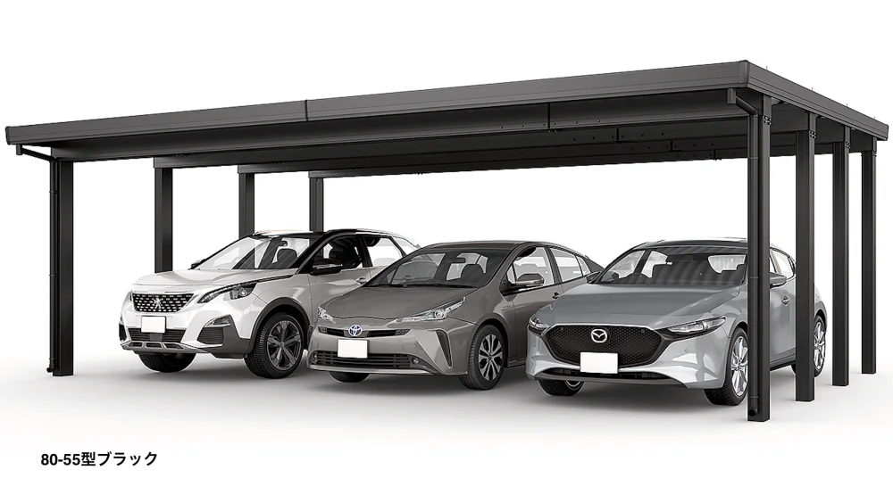 LIXILの「カーポートST 3000タイプ 3台用【2023年版】」のサブ画像2