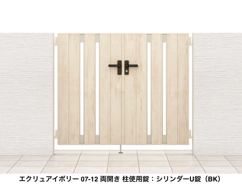 LIXILの「開き門扉AA TS1型(木調)【2022年版】」のサブ画像6