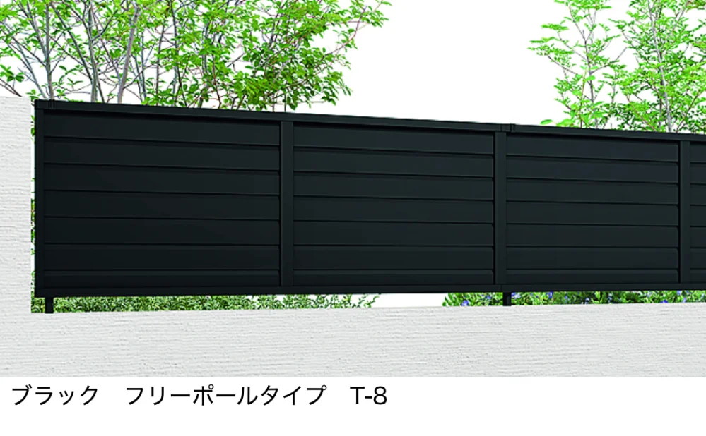 LIXILの「フェンスAB YL2型(横ルーバー②)【2022年版】」のサブ画像5