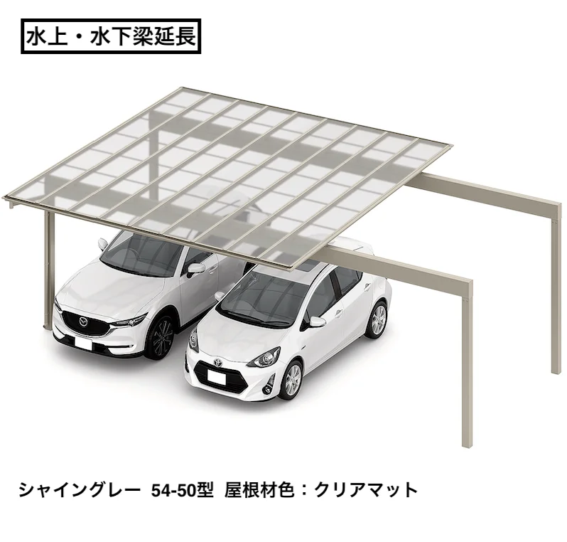 LIXILの「フーゴF 2台用 梁延長【2023年版】」のサブ画像3