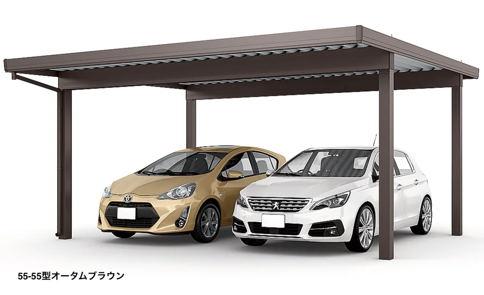 LIXILの「カーポートST 4500タイプ 2台用【2022年版】」のサブ画像3
