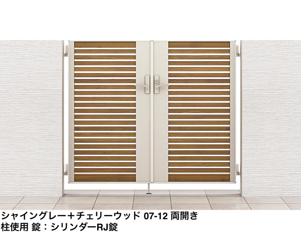 LIXILの「開き門扉AB ウッディYS1型【2022年版】」のサブ画像3