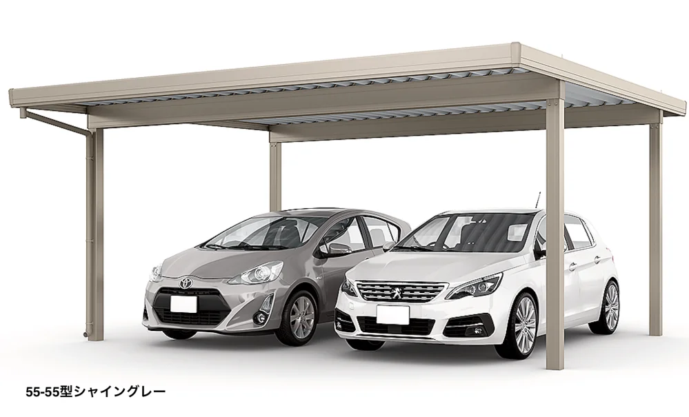 LIXILの「カーポートSW 1500タイプ 2台用【2022年版】」のサブ画像4