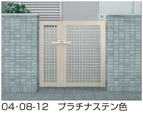 YKK APの「マンション向けポーチ門扉 シンプレオ 門扉7型【2023年版】」