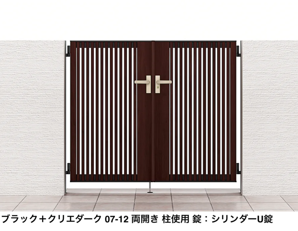 LIXILの「開き門扉AB ウッディTS1型【2023年版】」のサブ画像5