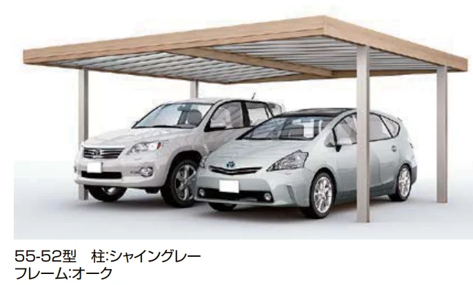 LIXILの「Gルーフ カールーフタイプ 2台用【2023年版】」のサブ画像4