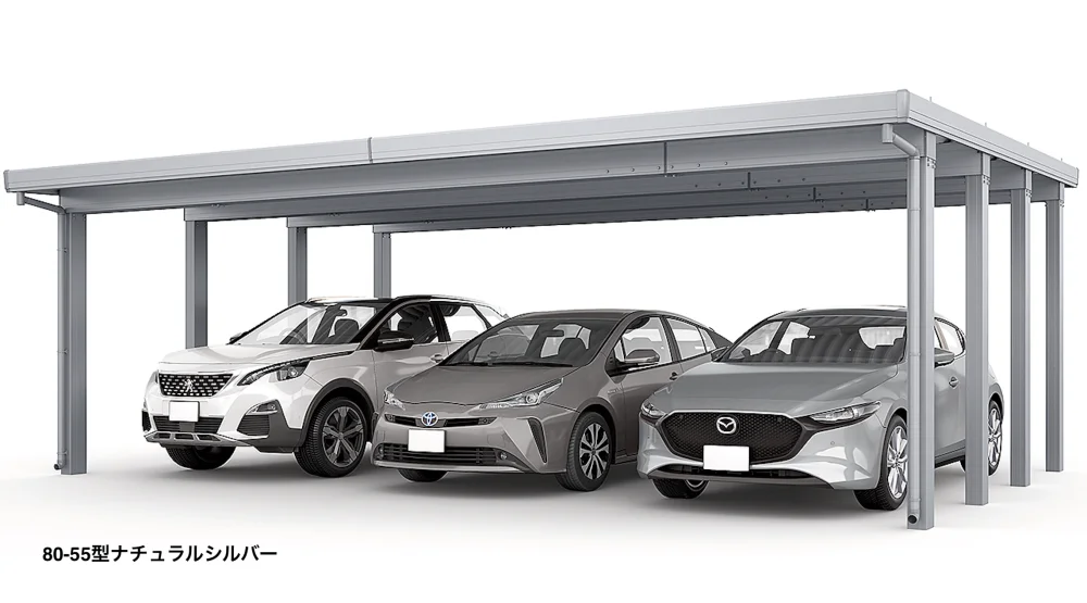 LIXILの「カーポートST 3000タイプ 3台用【2023年版】」のサブ画像3