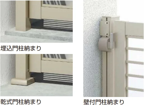 YKK APの「片開き専用 シンプレオ 門扉T1型【2023年版】」のサブ画像2