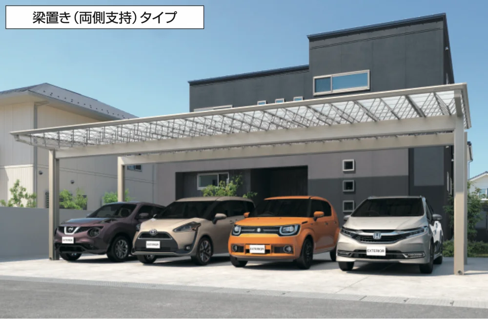 三協アルミの「M.シェードⅡ 梁置きタイプ（両側支持タイプ）【2024年版】」のサブ画像5