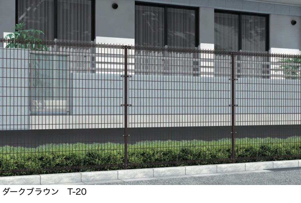 LIXILの「ハイグリッドフェンス 剣先1型間仕切りタイプ【2022年版】」のサブ画像3