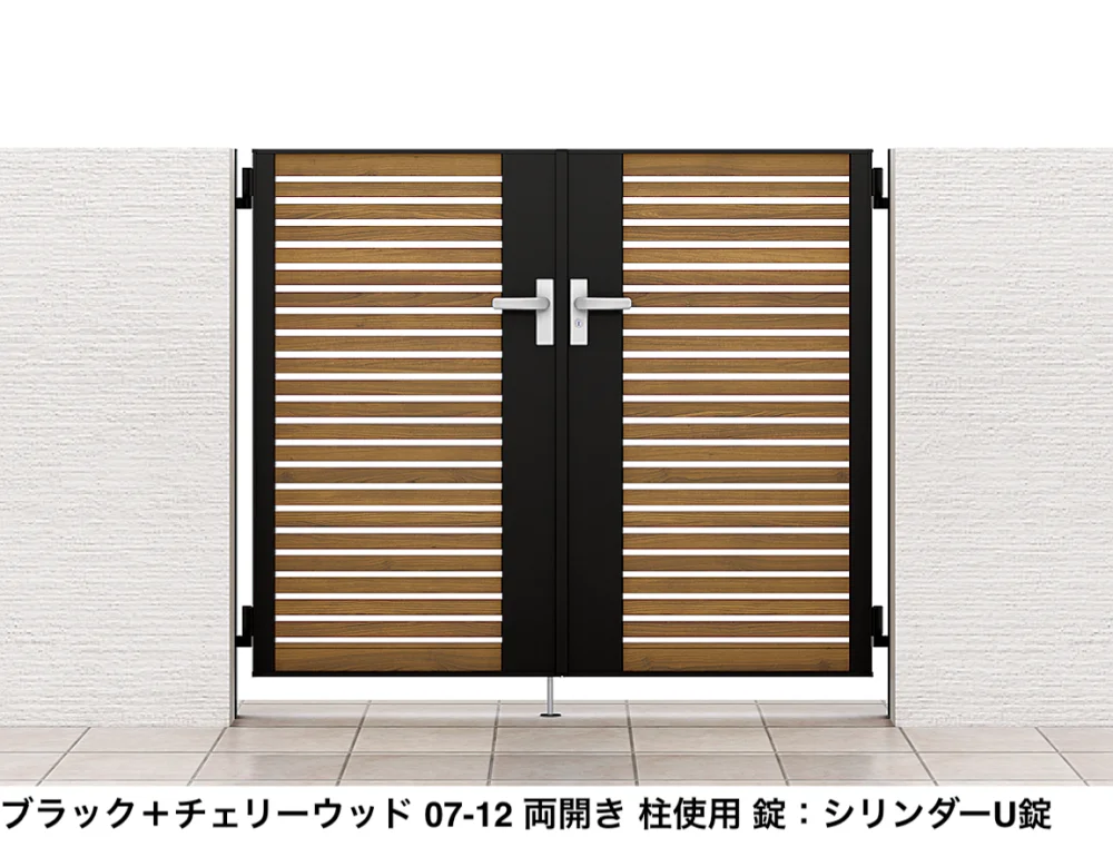 LIXILの「開き門扉AB ウッディYS1型【2022年版】」のサブ画像5